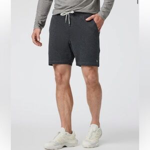 Vuori Men's Athletic Shorts in Dark Gray